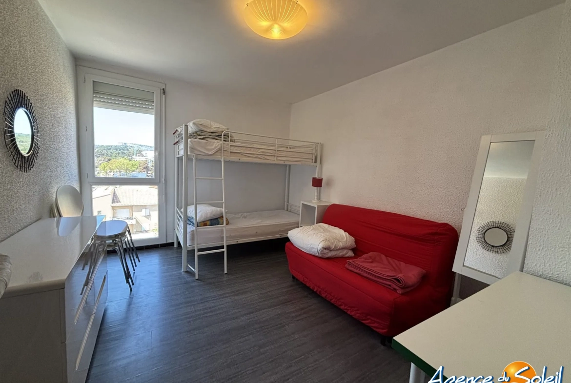Appartement duplex T3 avec vue mer à Narbonne-Plage 