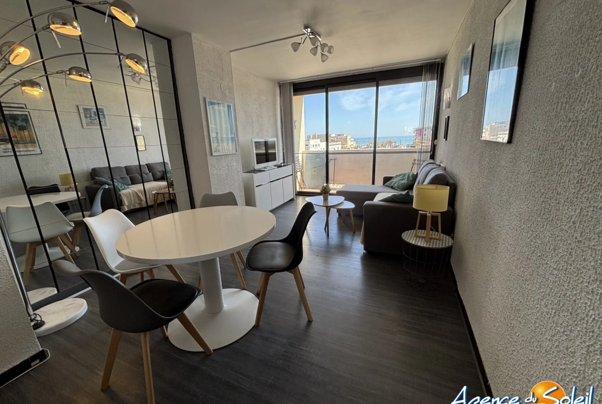 Appartement duplex T3 avec vue mer à Narbonne-Plage 