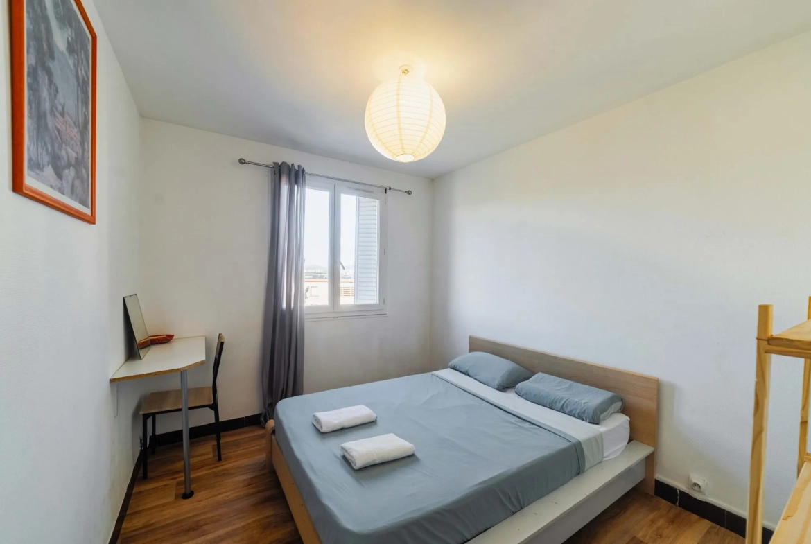 Appartement T3 à vendre à Marseille - Lumineux, balcon et cave 