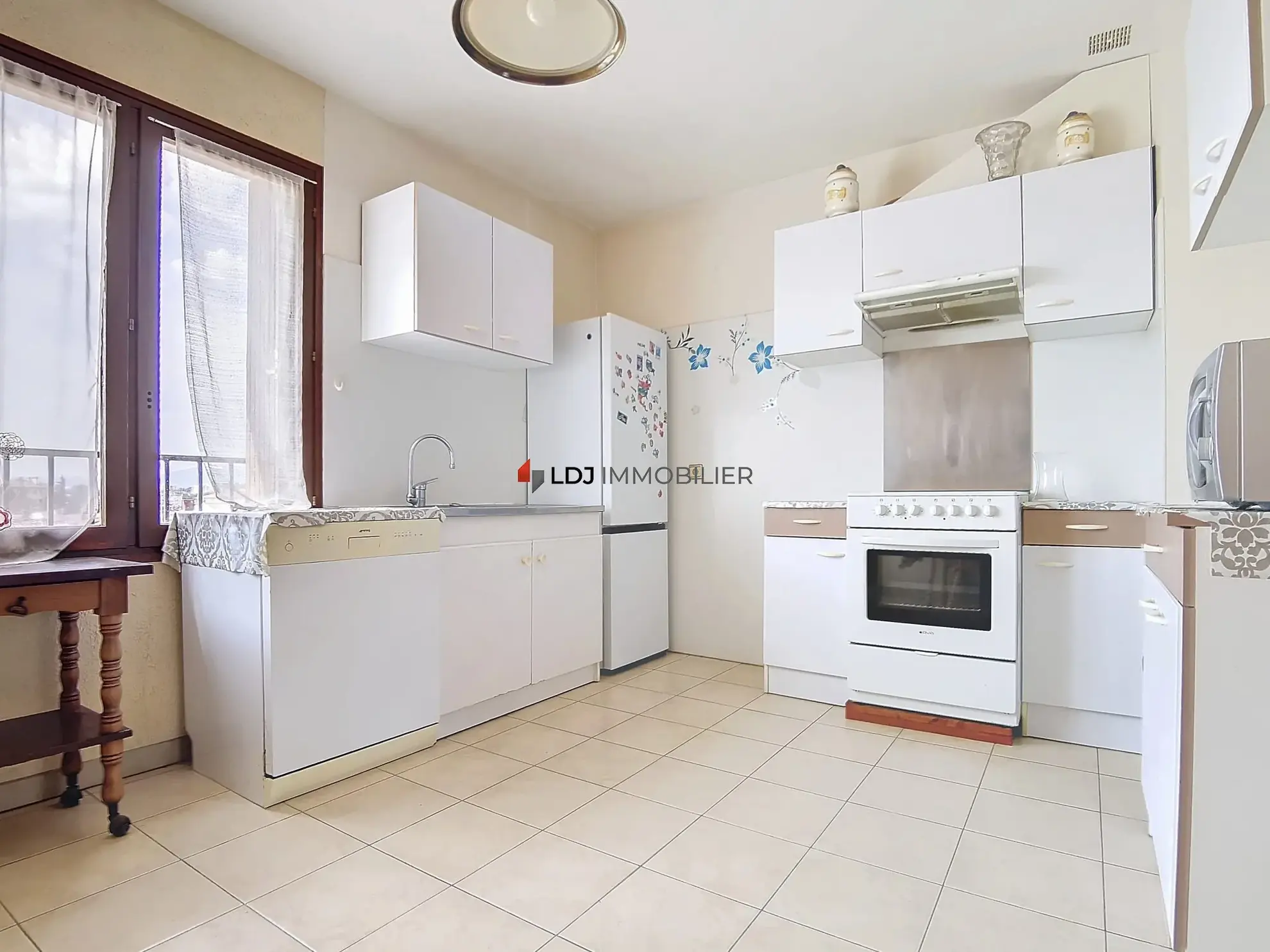 Appartement traversant 3 pièces avec balcon à Las Cobas à Perpignan 
