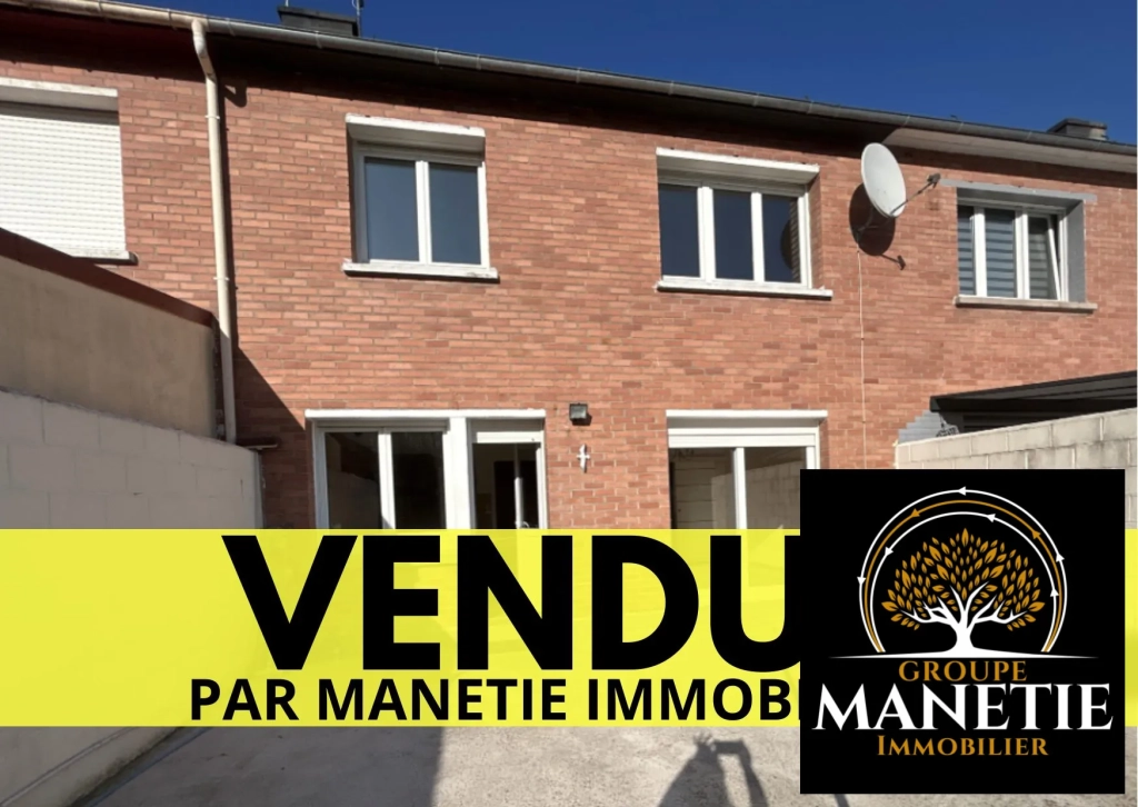 Maison familiale 3 chambres à vendre à Corbehem dans un quartier calme avec vue forestière