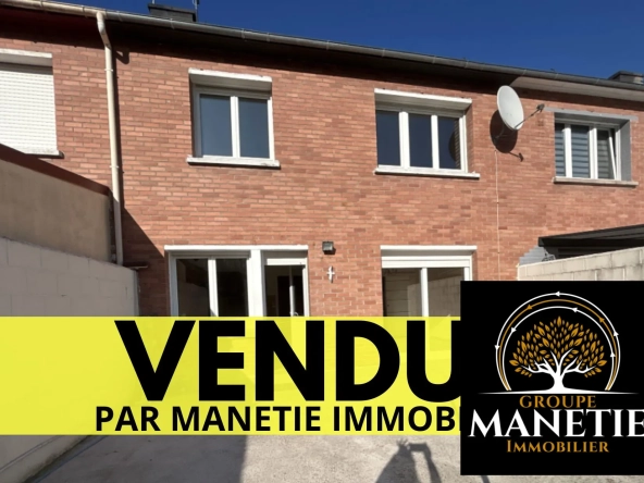 Maison familiale 3 chambres à vendre à Corbehem dans un quartier calme avec vue forestière