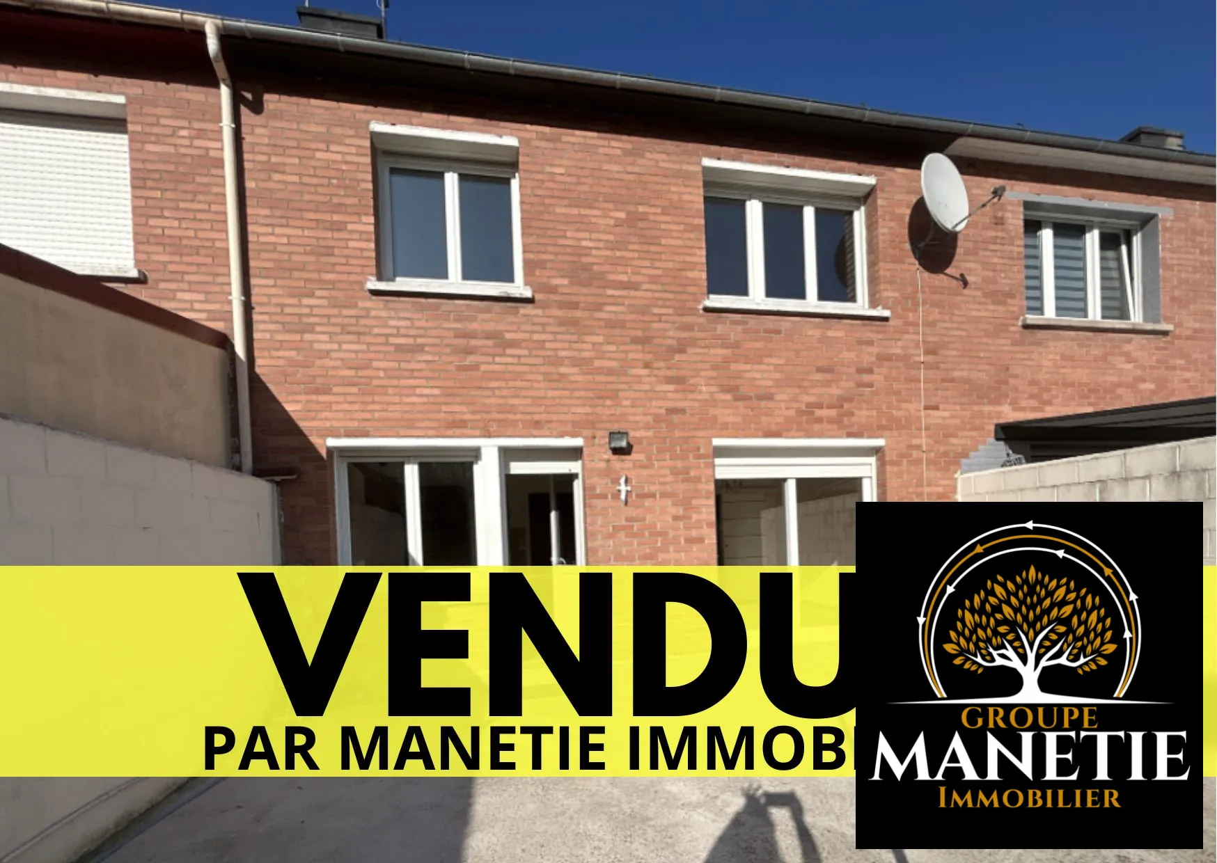 Maison familiale 3 chambres à vendre à Corbehem dans un quartier calme avec vue forestière 