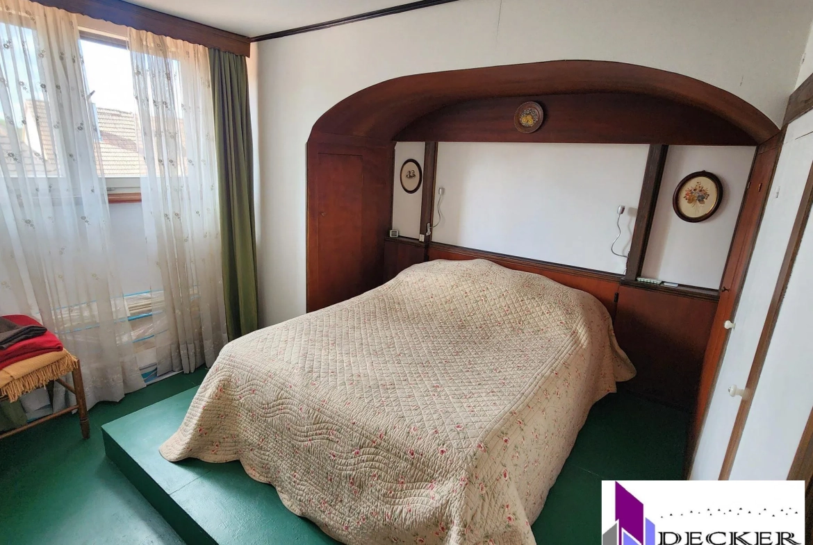 Appartement T3 meublé de 60m² avec terrasse dans le vieux village de La Petite Pierre 