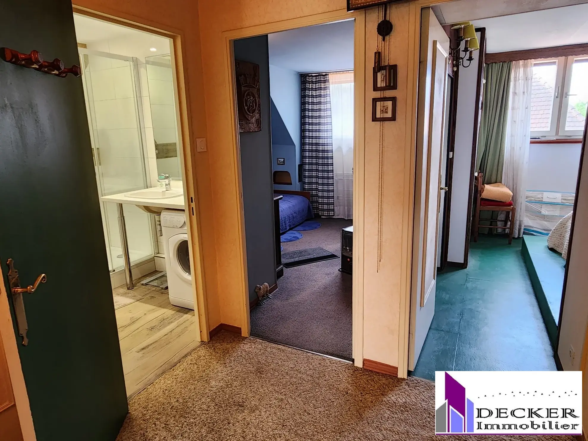 Appartement T3 meublé de 60m² avec terrasse dans le vieux village de La Petite Pierre 