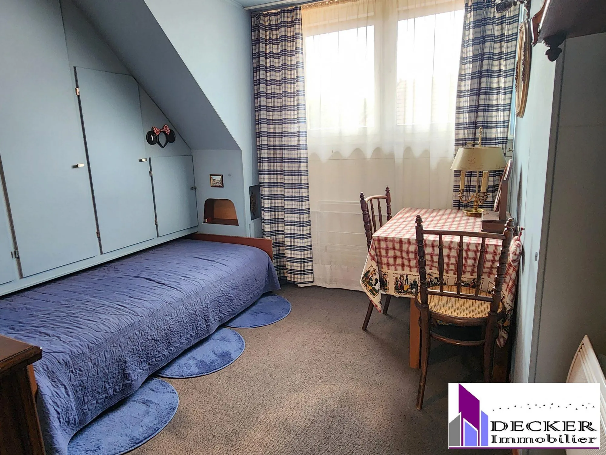 Appartement T3 meublé de 60m² avec terrasse dans le vieux village de La Petite Pierre 