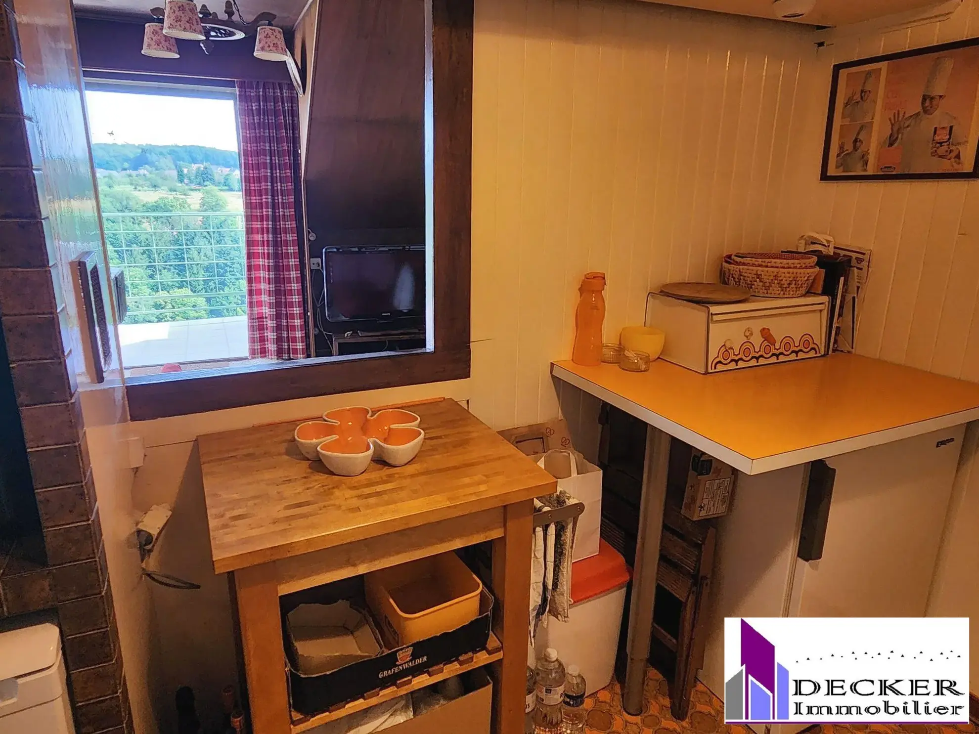 Appartement T3 meublé de 60m² avec terrasse dans le vieux village de La Petite Pierre 