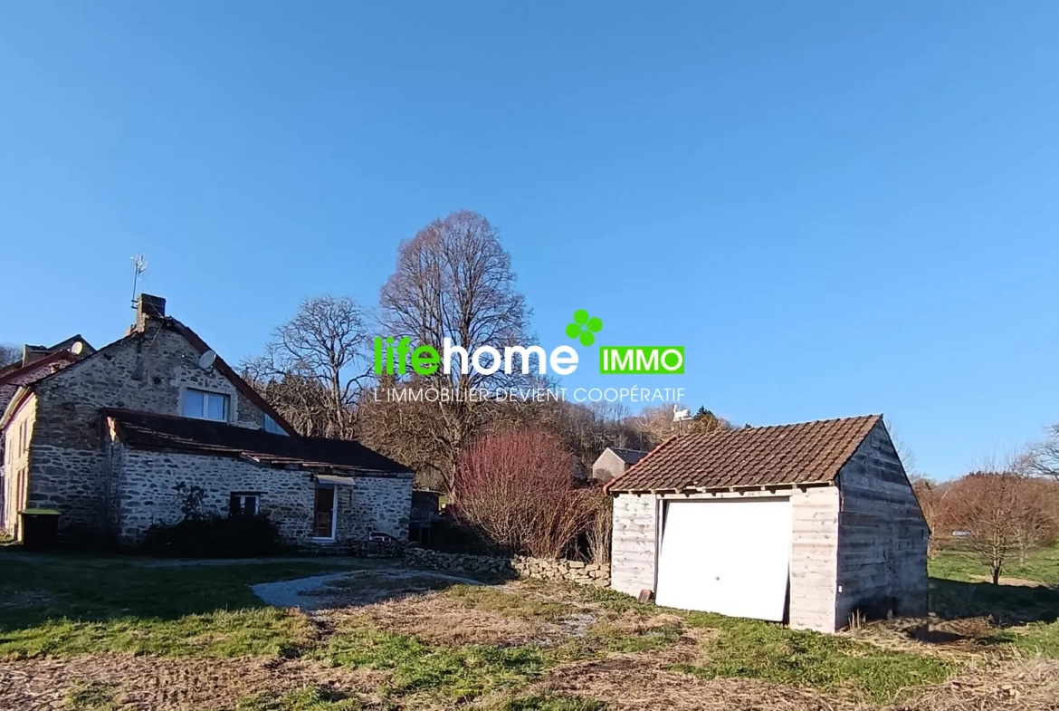 Maison de campagne 200 m² avec piscine, terrain de 6197 m² près de Saint-Vaury 