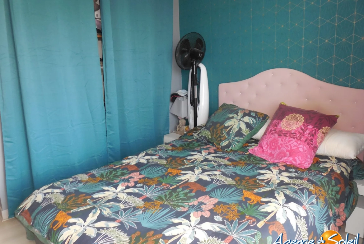 Appartement T3 en vente à Port-la-Nouvelle avec balcon, garage et vue mer 