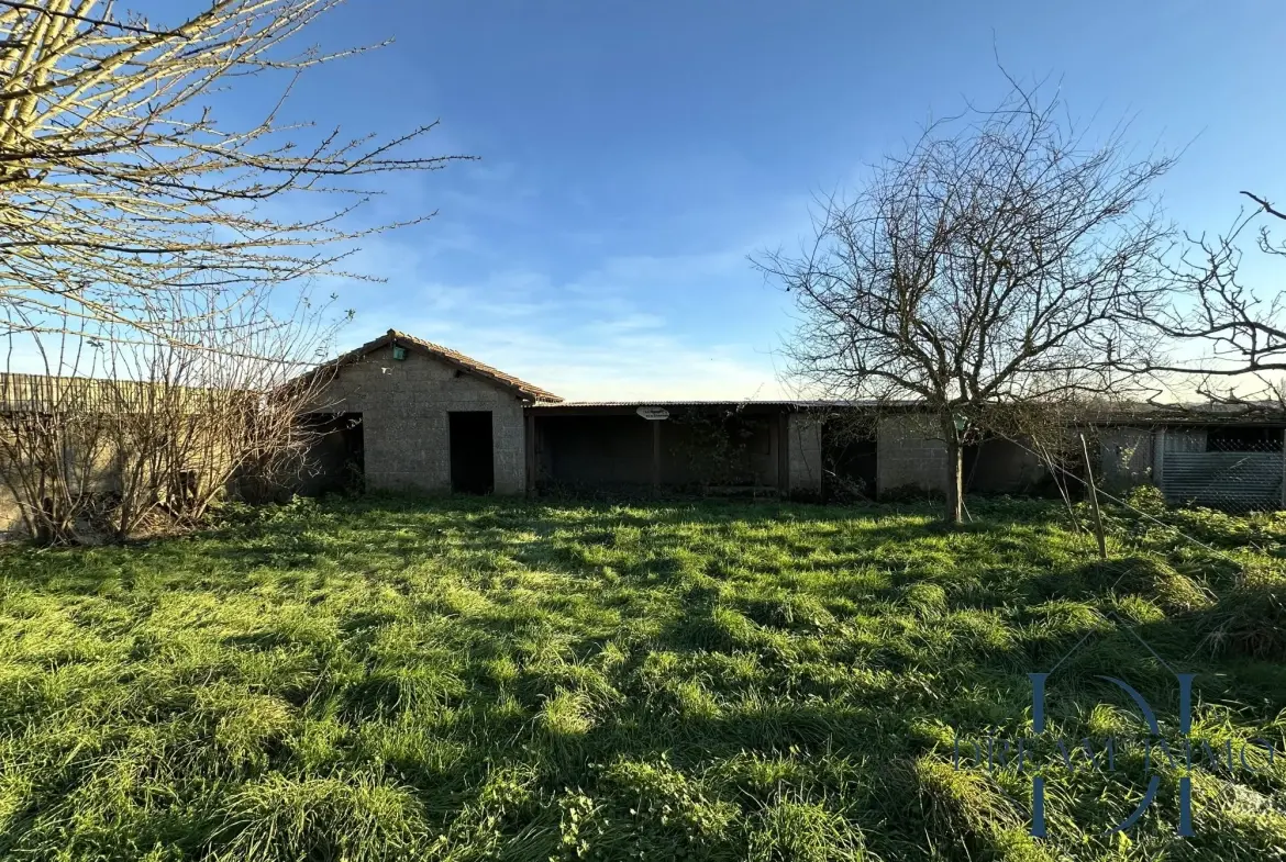 Dépendances cadastrées Maison à vendre à Bois-Jérôme avec grand terrain et potentiel de rénovation 