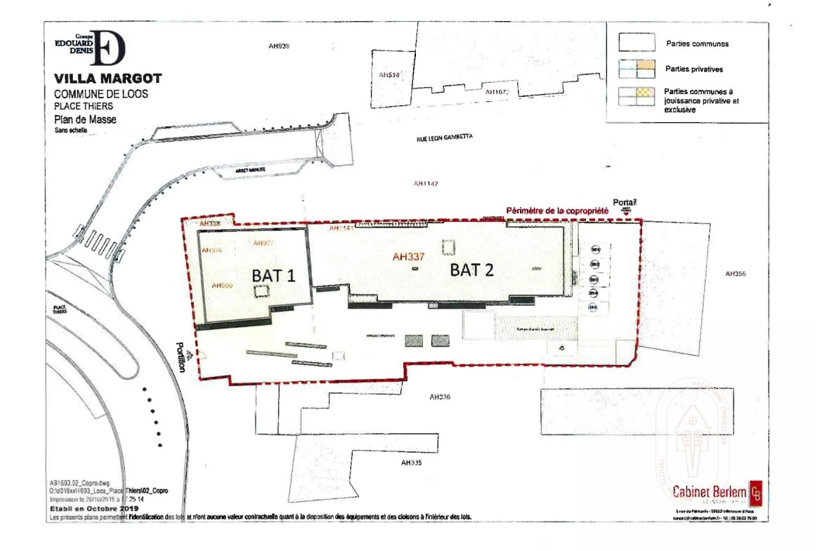 Achat appartement T2 neuf à Loos avec balcon et parking en sous-sol 