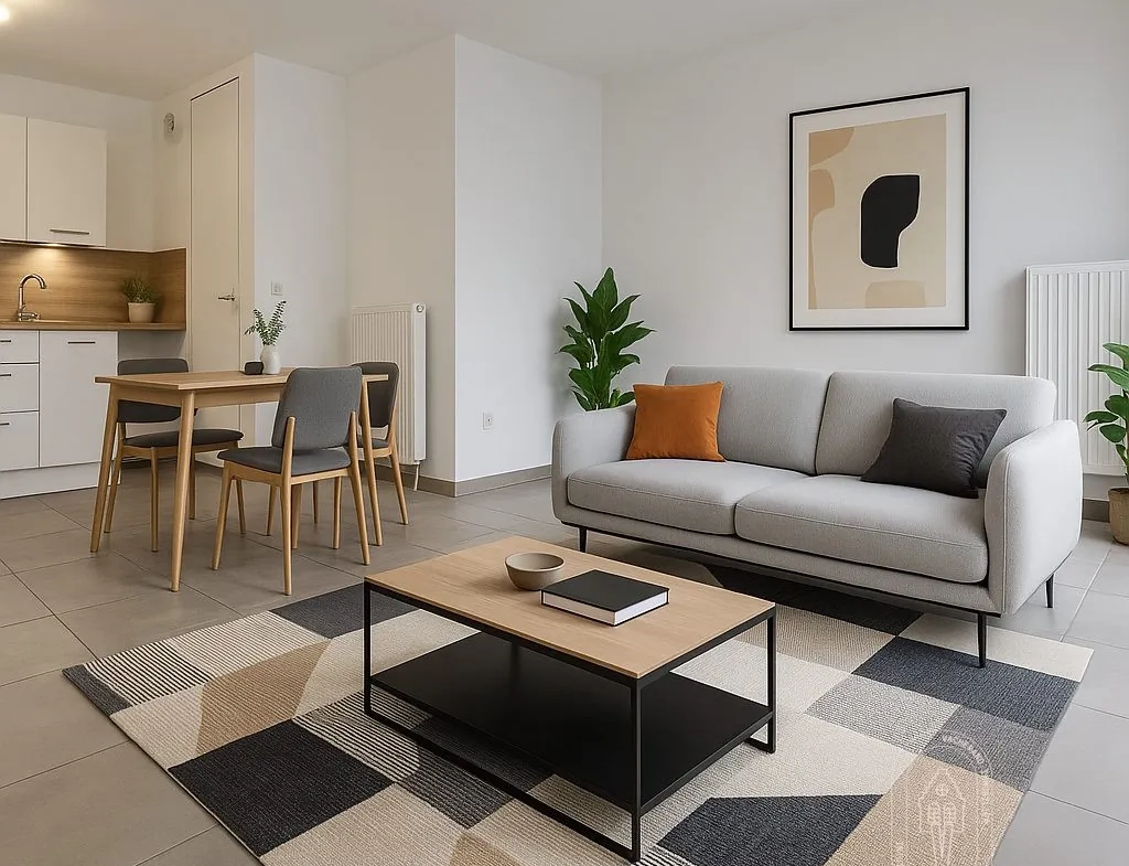 Achat appartement T2 neuf à Loos avec balcon et parking en sous-sol 
