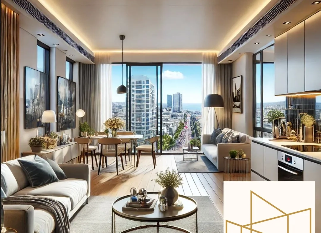 Appartement neuf à vendre à Marseille dans le secteur Euromed 2 avec terrasse et parking privé 