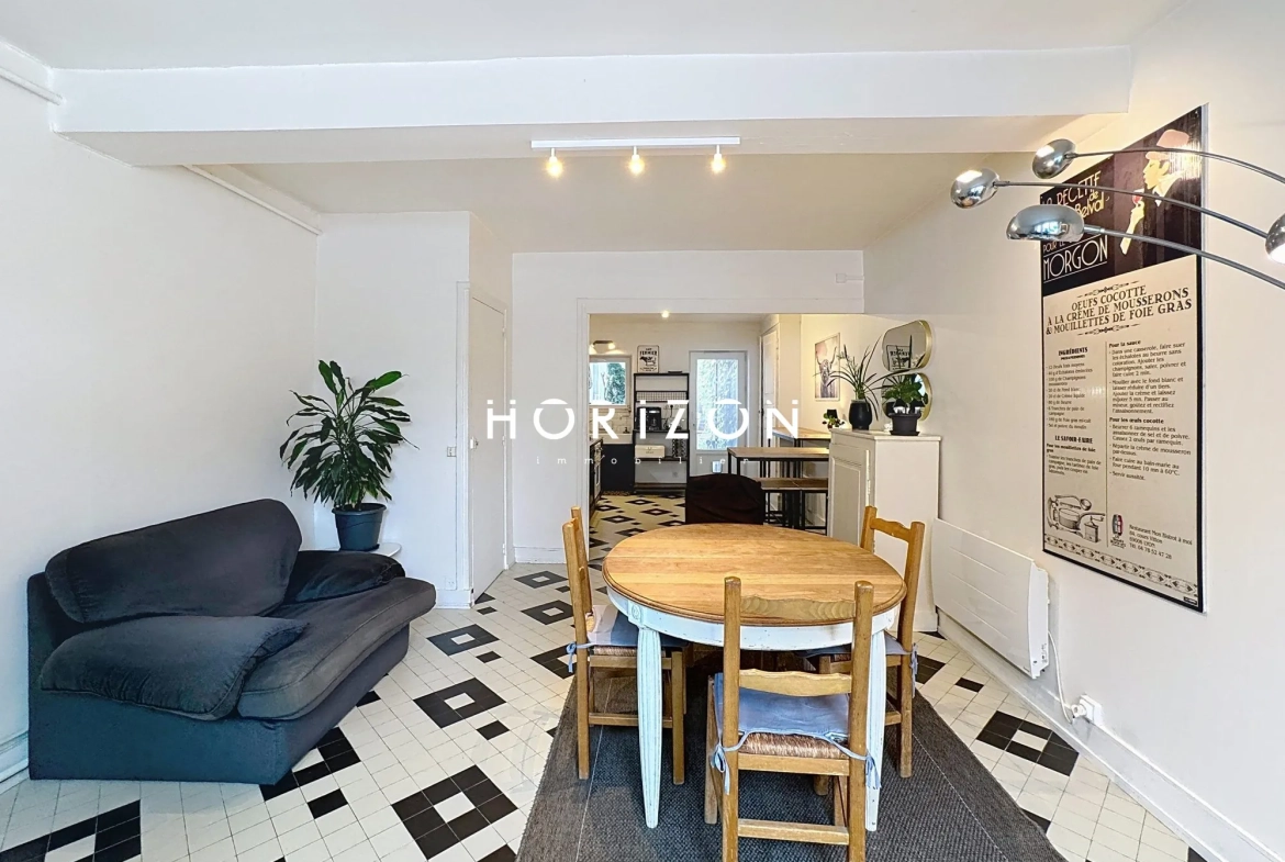 Maison de ville à Thoissey de 94 m² avec jardin et 4 chambres 