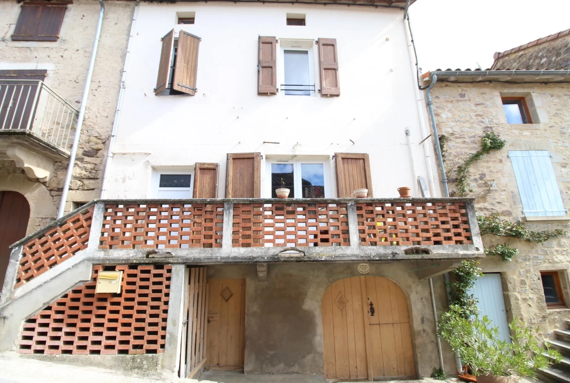 Maison de village de 54 m² avec terrasse et cave à Saint-Félix-de-Sorgues 