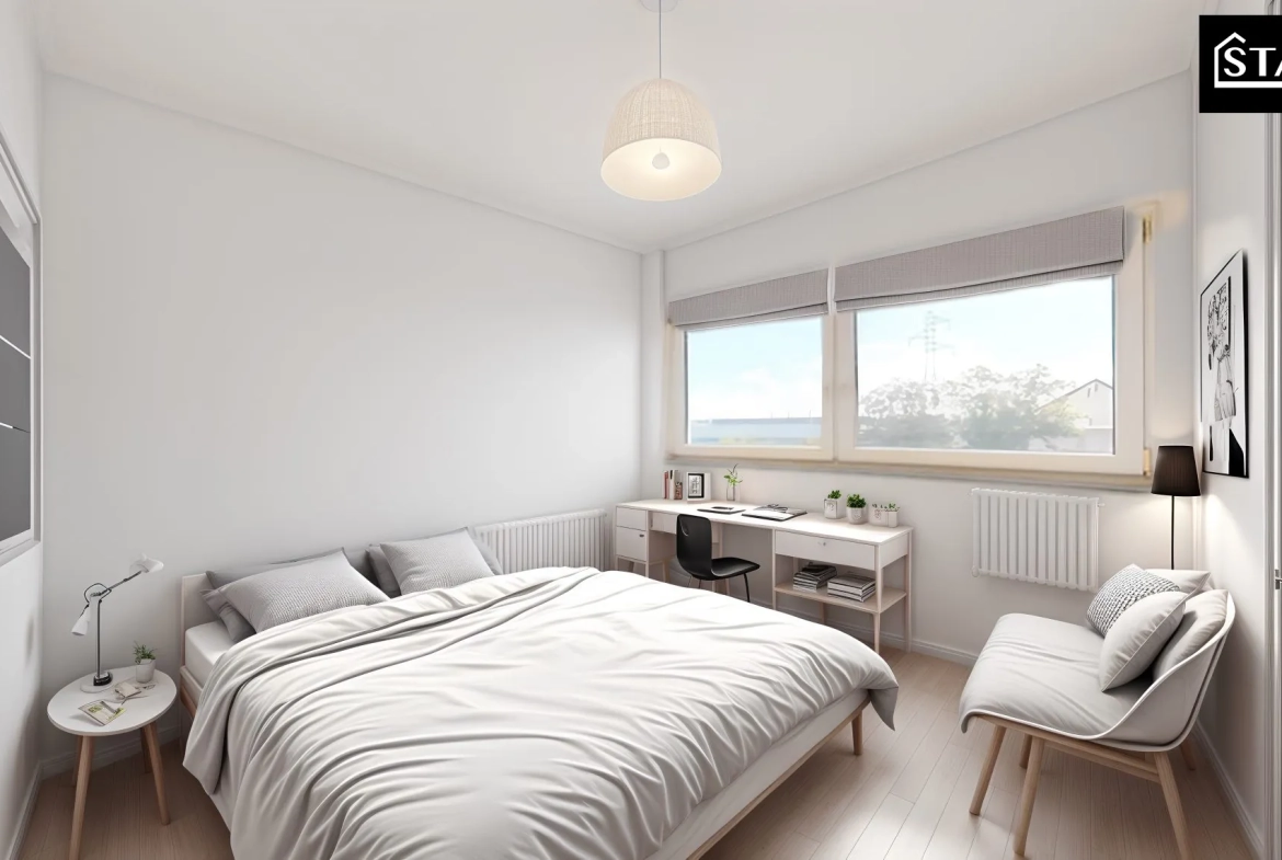 Appartement T2 lumineux avec terrasse et parking à Montbéliard – Idéal investisseur 