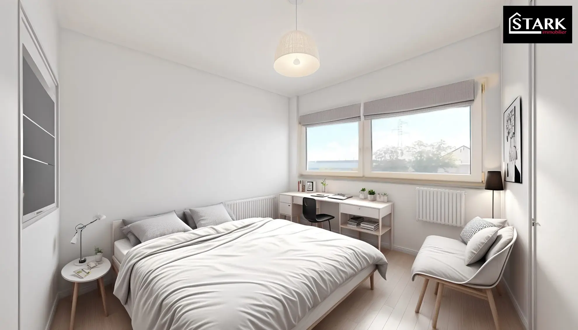Appartement T2 lumineux avec terrasse et parking à Montbéliard – Idéal investisseur 