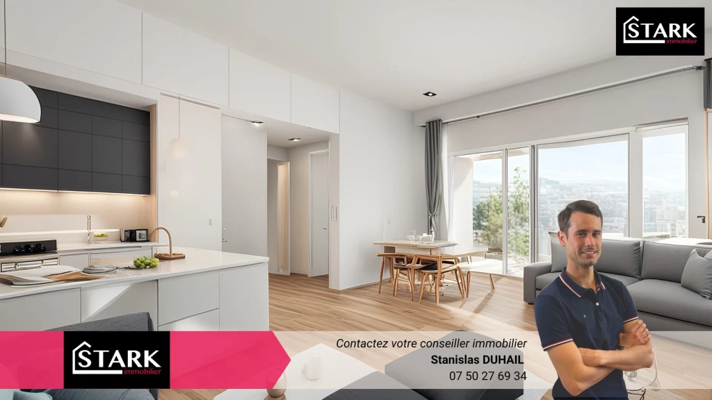 Appartement T2 lumineux avec terrasse et parking à Montbéliard – Idéal investisseur