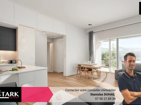 Appartement T2 lumineux avec terrasse et parking à Montbéliard – Idéal investisseur