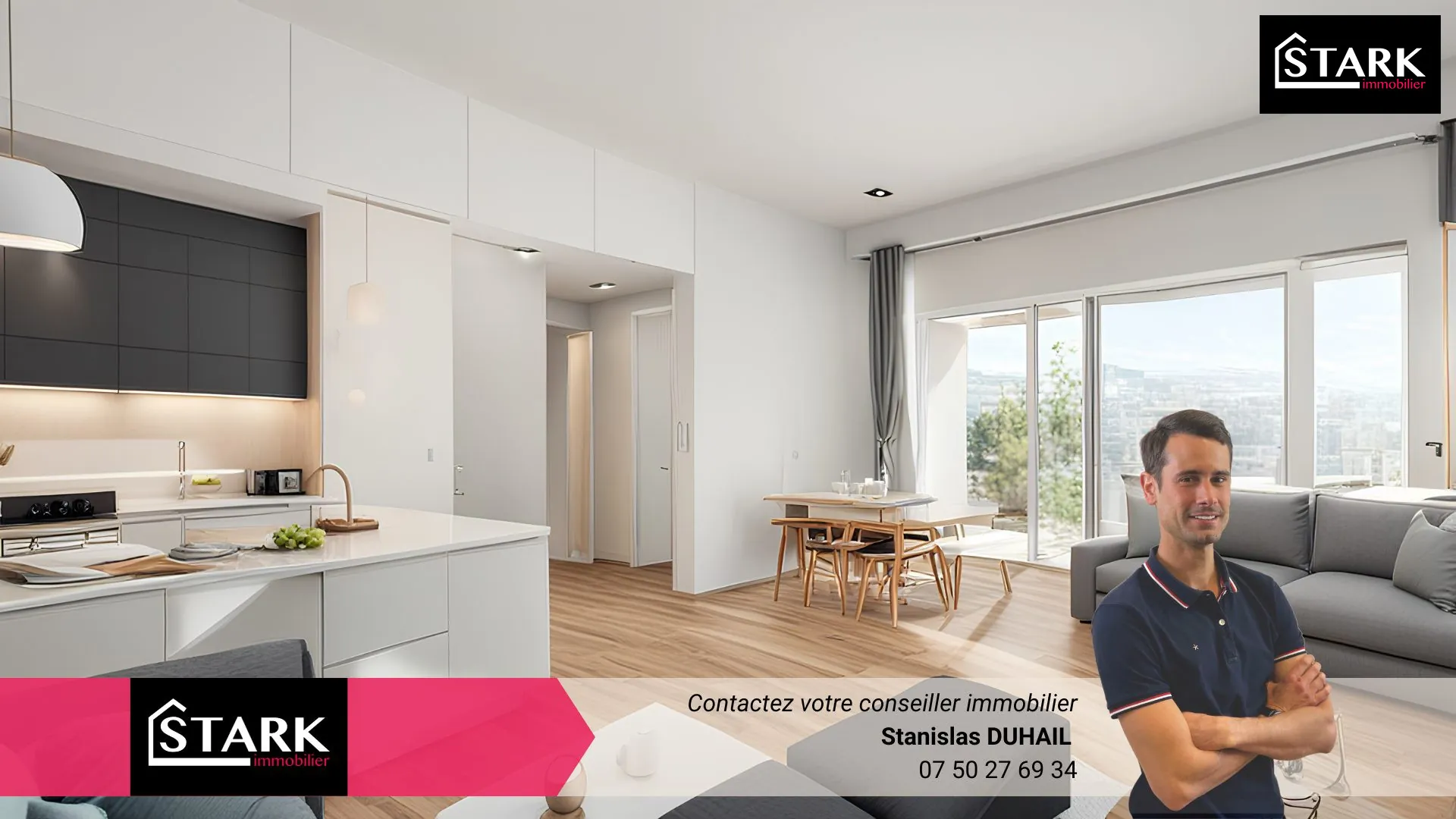 Appartement T2 lumineux avec terrasse et parking à Montbéliard – Idéal investisseur 