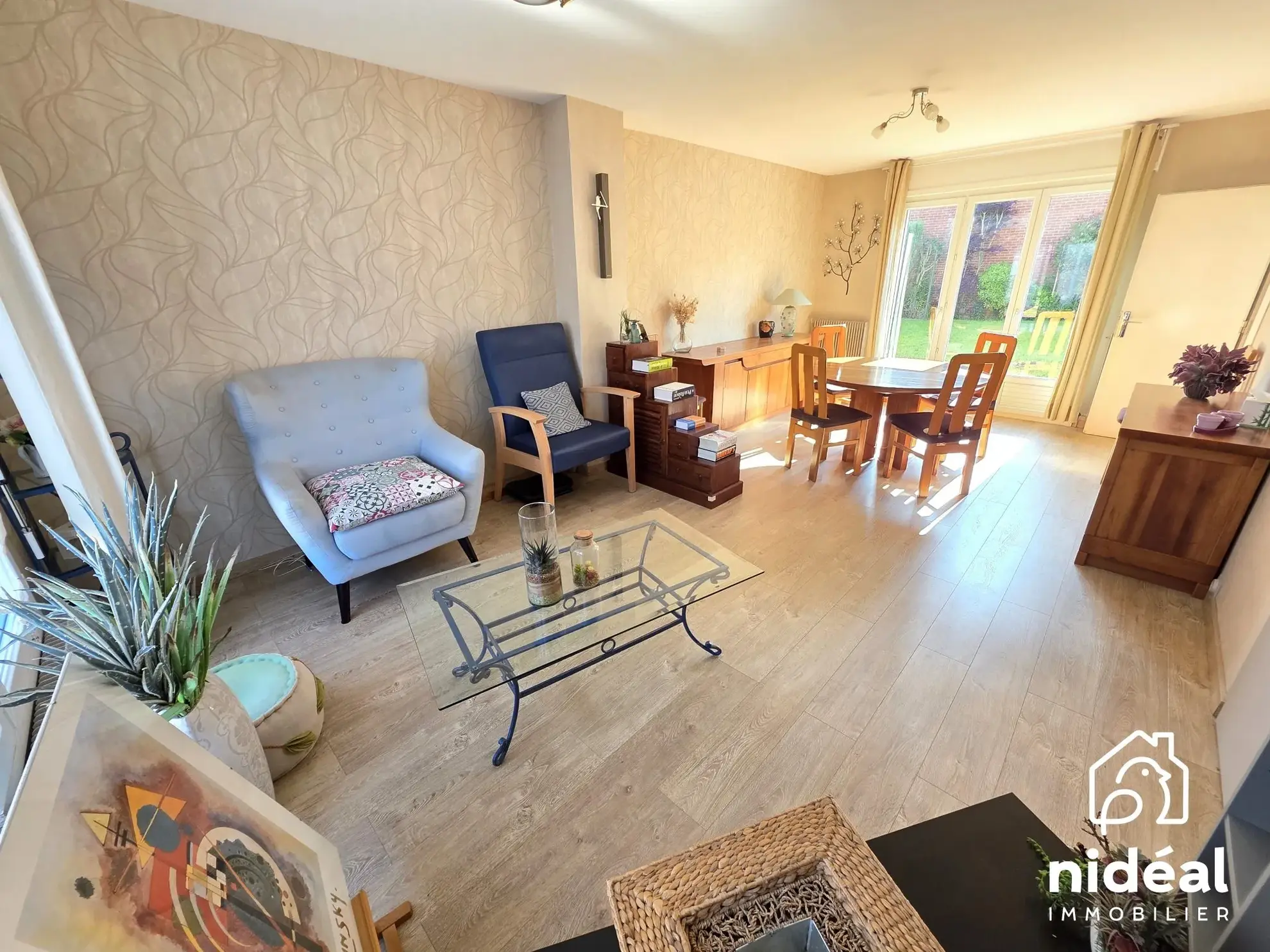 Maison à vendre à Maubeuge - 80 m², jardin et garage dans secteur calme 