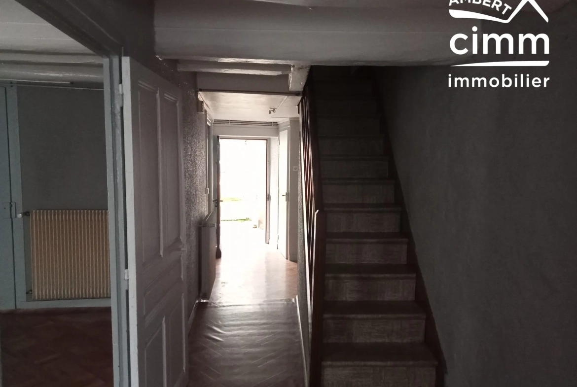 Maison de ville à vendre à Ambert - 110 m² au cœur du Livradois-Forez 