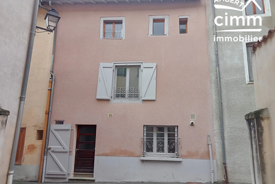 Maison de ville à vendre à Ambert - 110 m² au cœur du Livradois-Forez 
