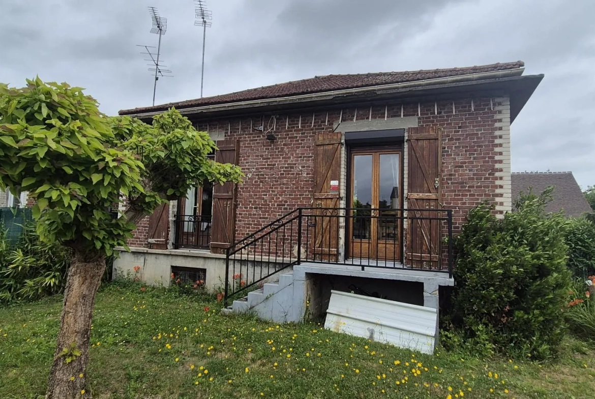 Maison à vendre à Villers-Saint-Paul avec jardin et cave 