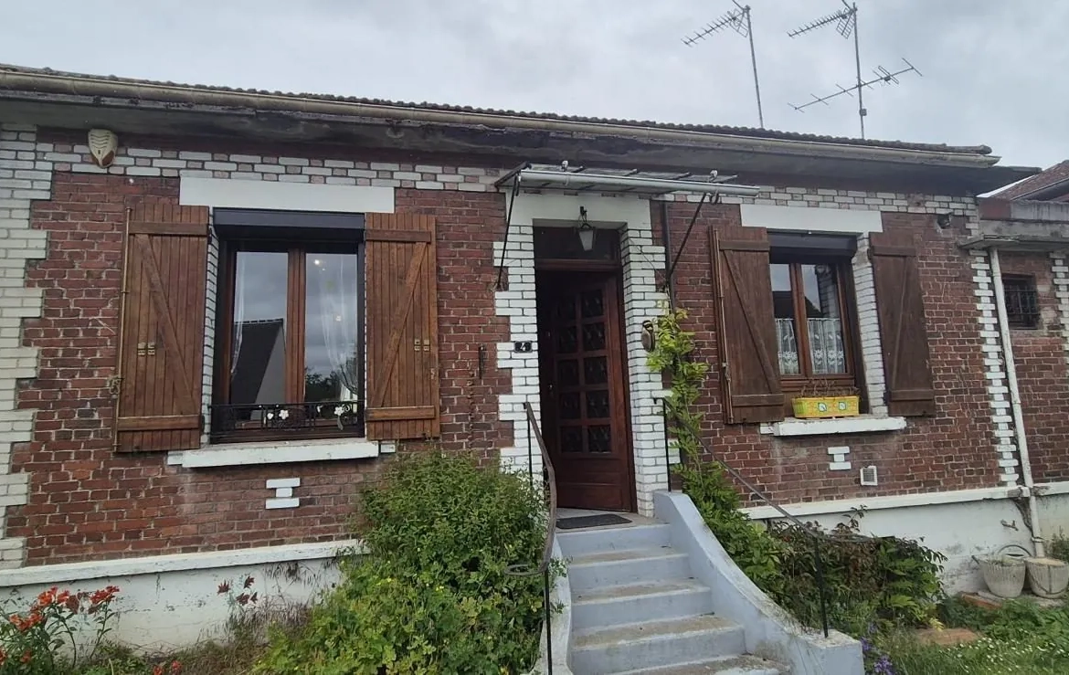 Maison à vendre à Villers-Saint-Paul avec jardin et cave 