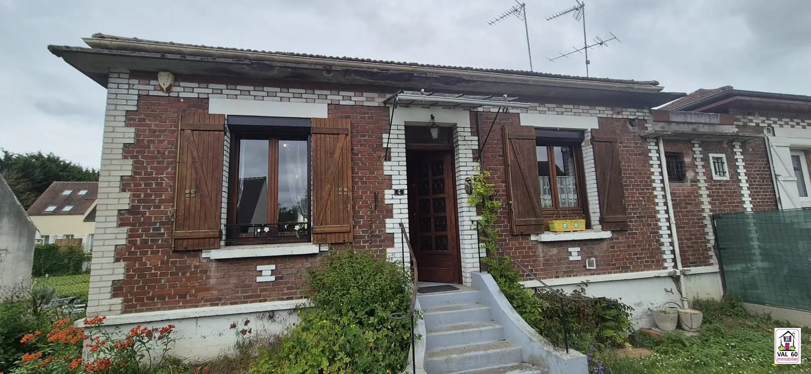 Maison à vendre à Villers-Saint-Paul avec jardin et cave 