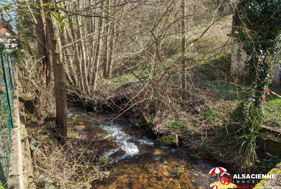 Terrain constructible de 6,58 ares à Barr avec vue panoramique 