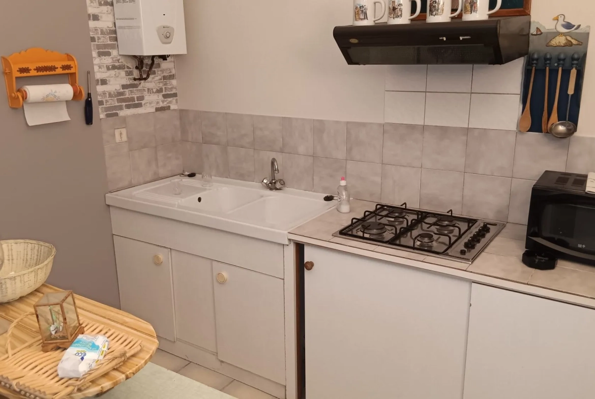 Appartement T2 à vendre à Saint-Béat-Lez avec vue montagne et proximité commerce 
