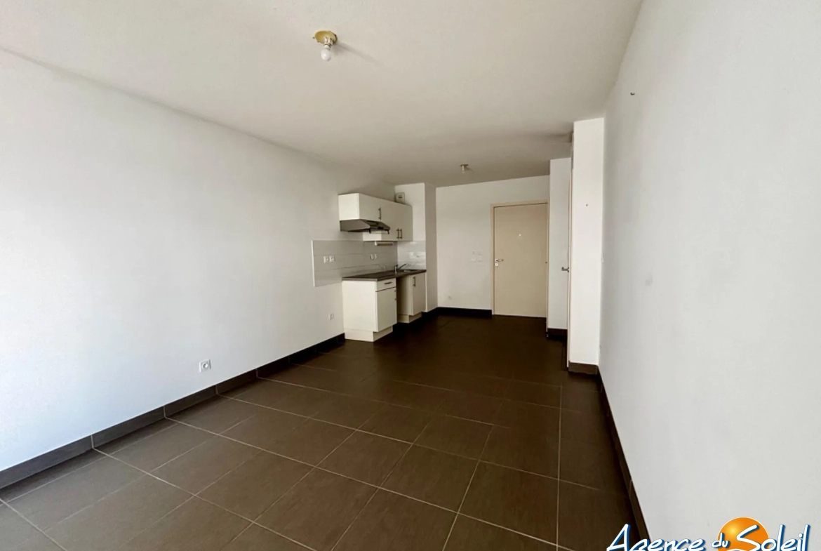 Bel appartement T2 en résidence de standing avec terrasse au Barcarès 