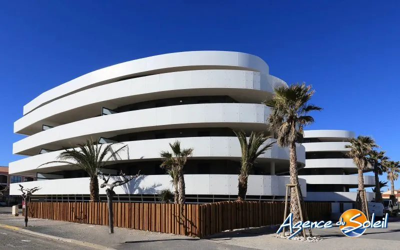Bel appartement T2 en résidence de standing avec terrasse au Barcarès 