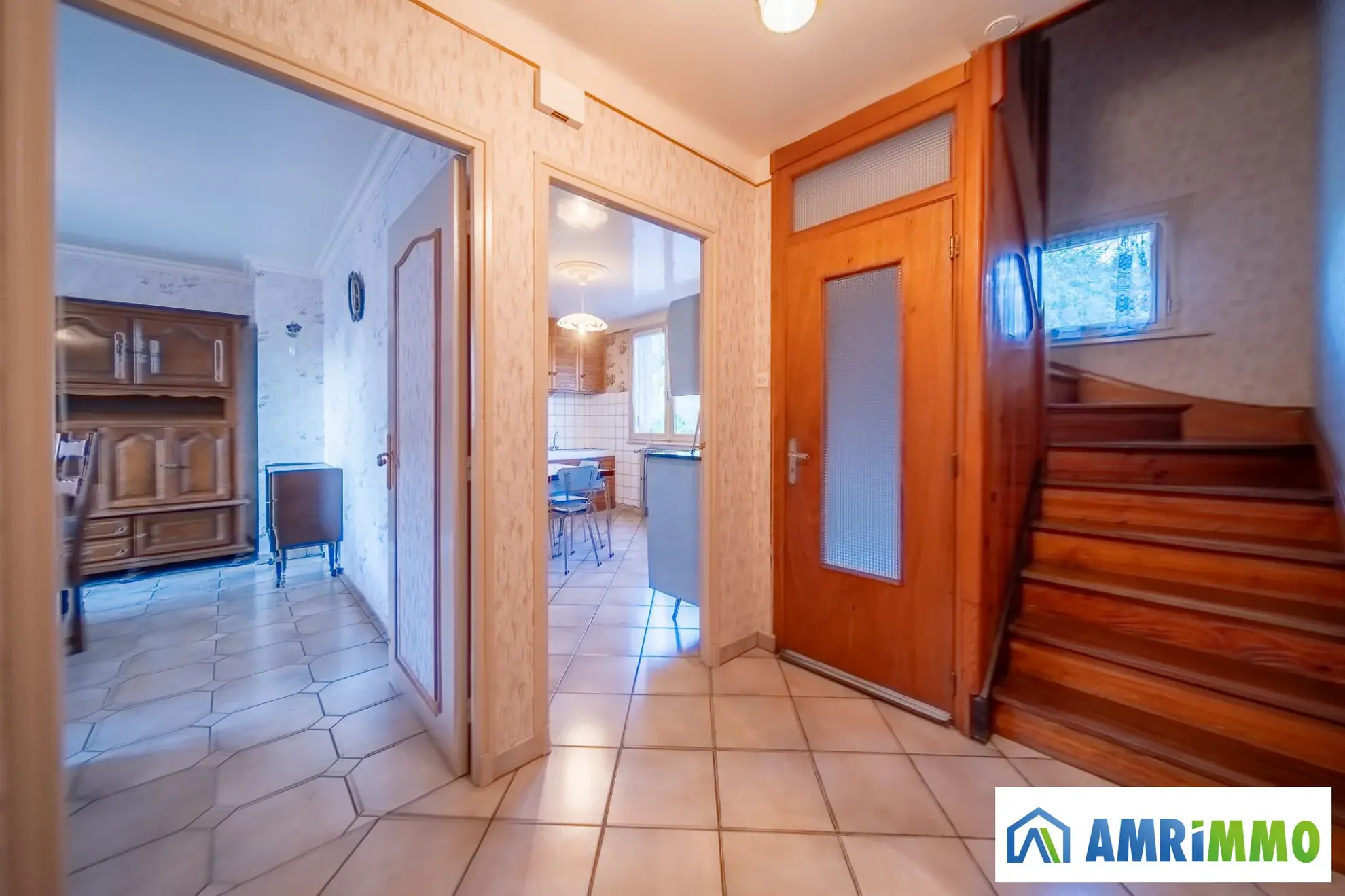 Maison à Villerupt avec grand jardin, 3 chambres, terrasse et stationnements 