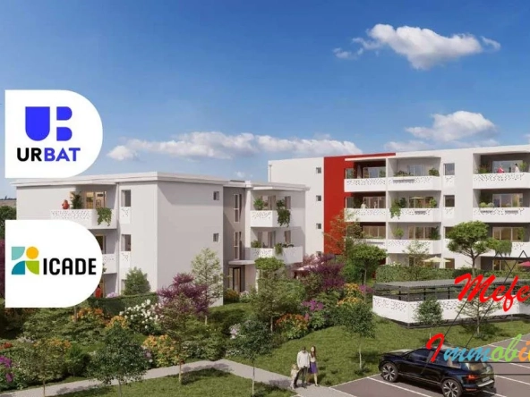 Appartement neuf 2 pièces avec terrasse à Perpignan - Vue imprenable