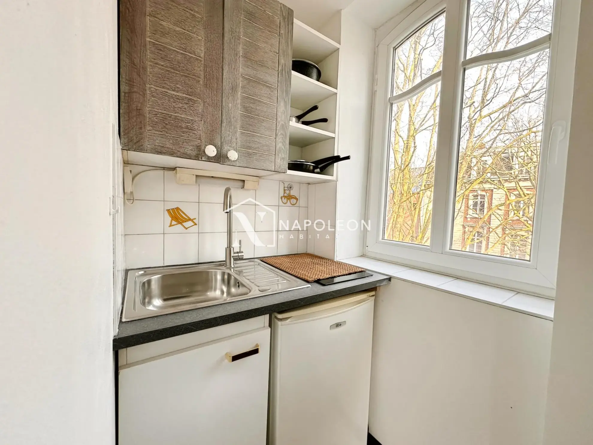 Appartement 3 pièces à Falaise en centre-ville avec cave et chauffage électrique 