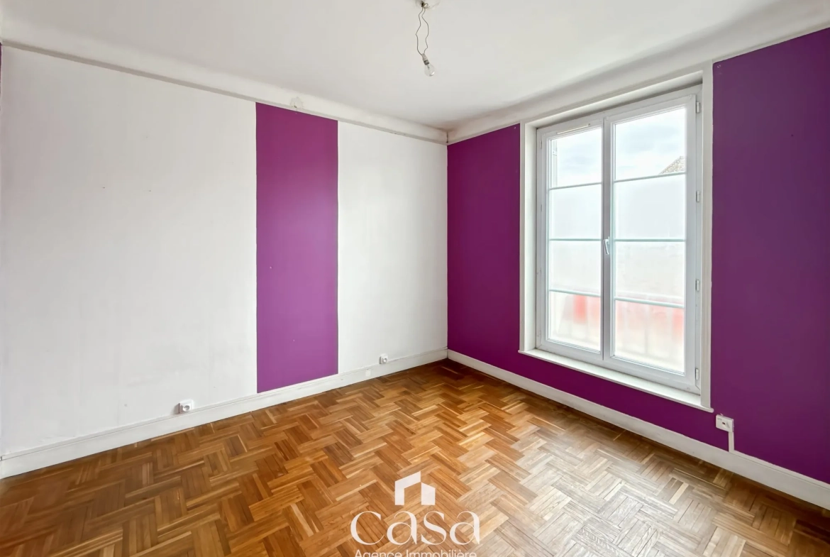 Appartement 3 pièces à Falaise en centre-ville avec cave et chauffage électrique 