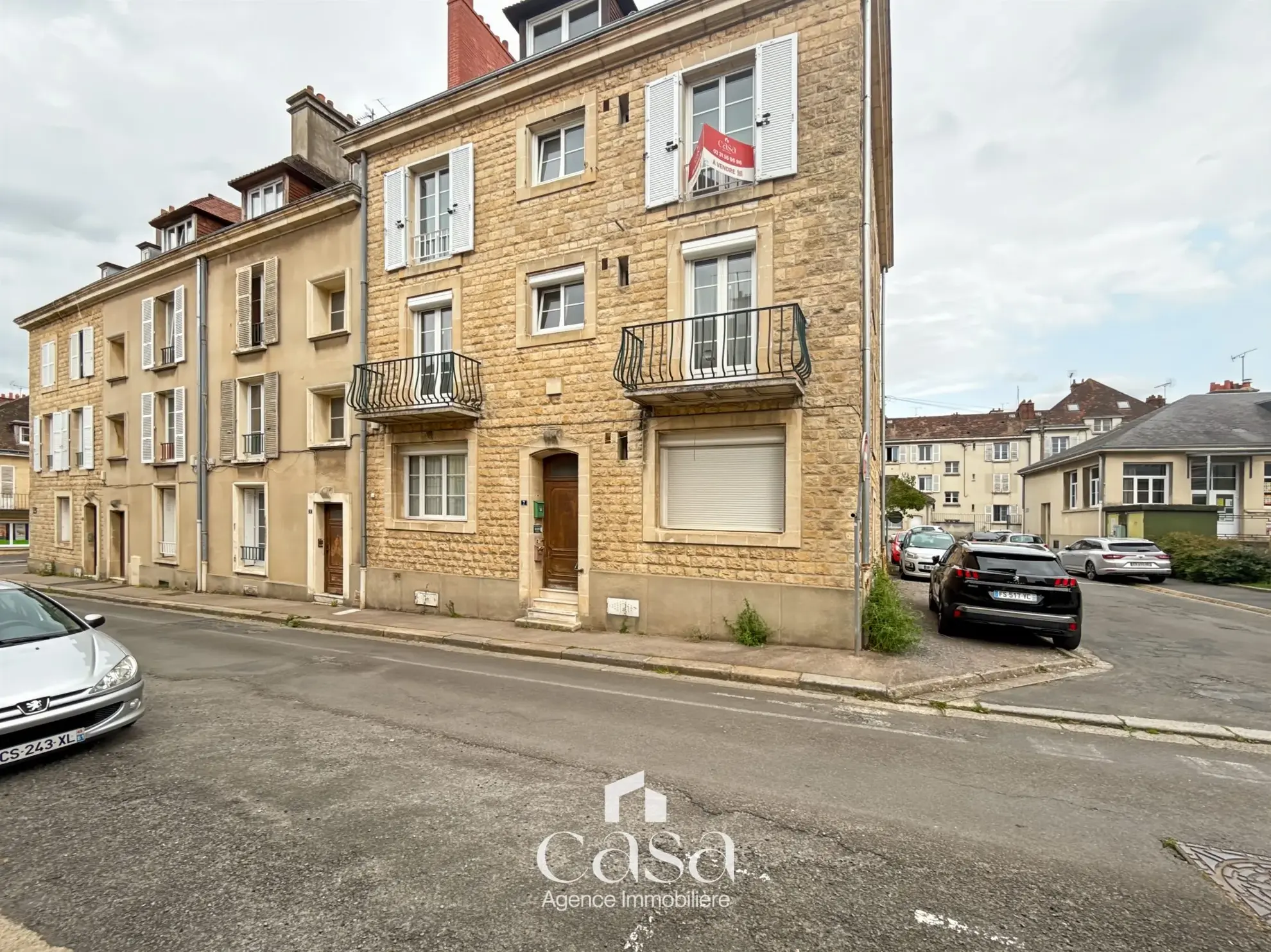 Appartement 3 pièces à Falaise en centre-ville avec cave et chauffage électrique 