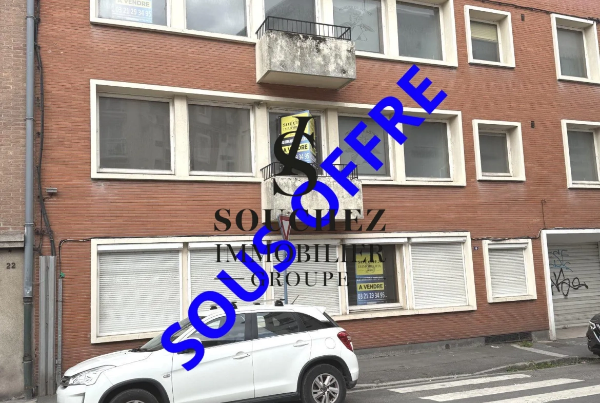 Appartement de 53 m² à Arras, à aménager en centre-ville 