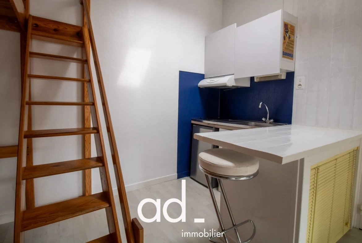 Studio à vendre à La Rochelle centre-ville – Investissement idéal 
