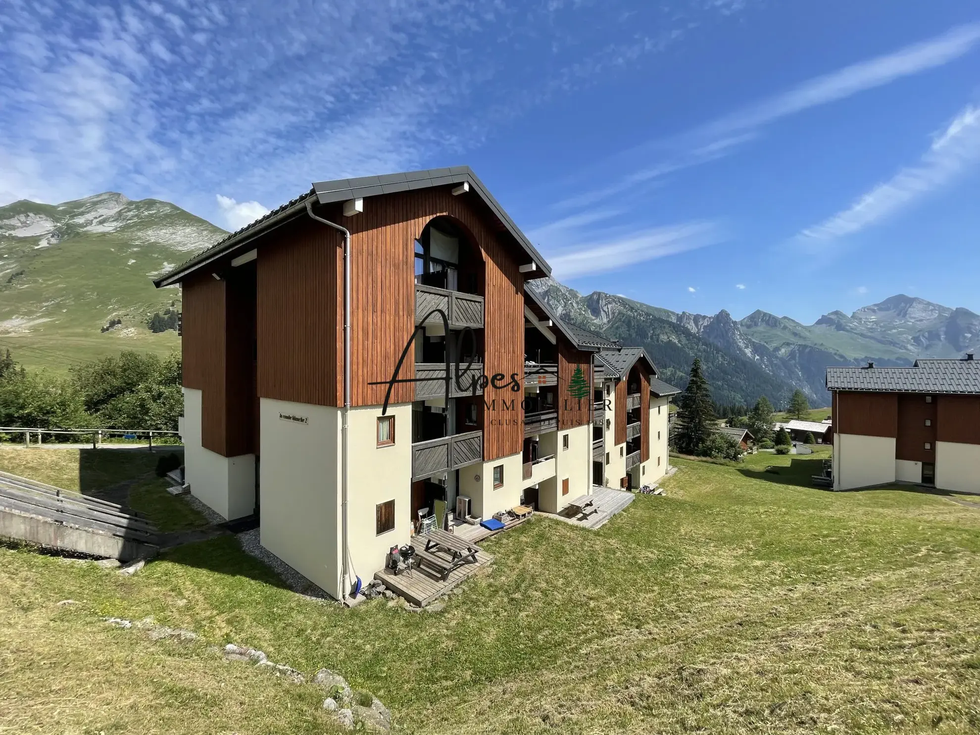 la residence Studio meublé à vendre à Manigod, vue montagne, proche pistes 