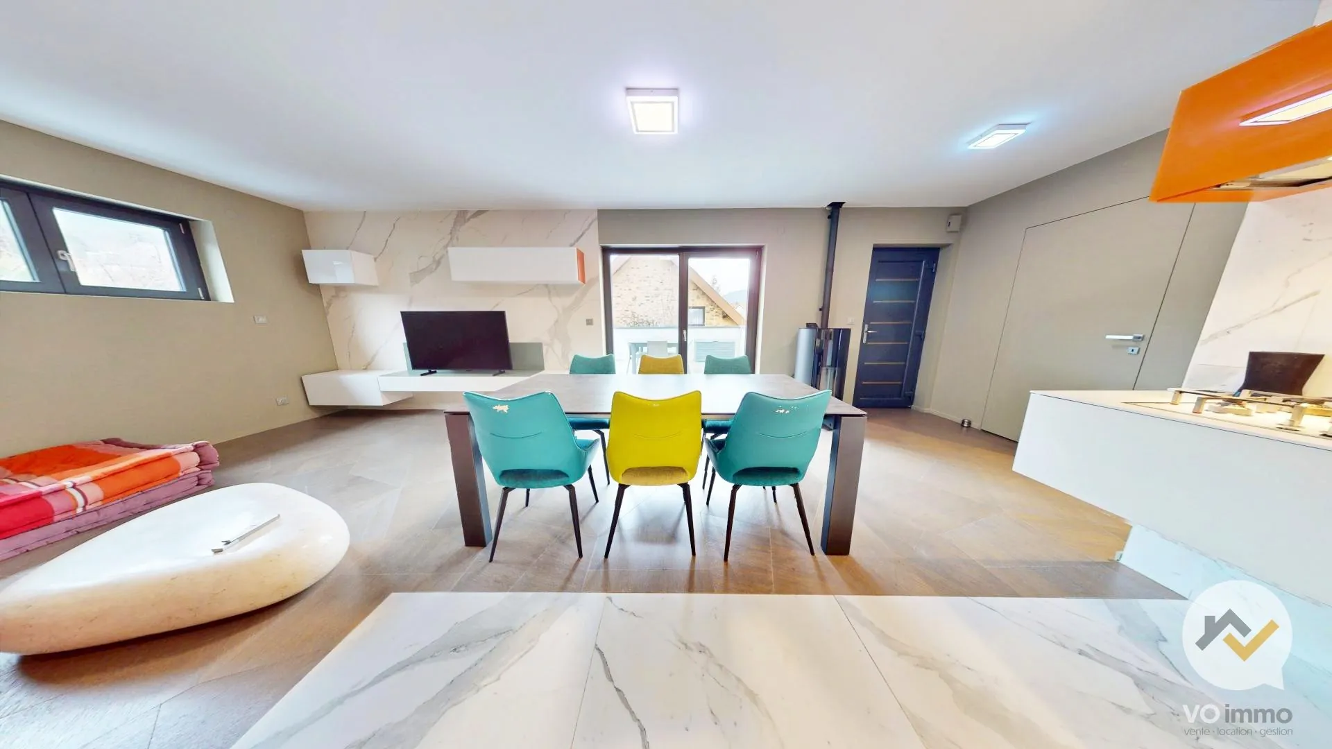 Bel appartement T3 neuf avec terrasse à Guebwiller 