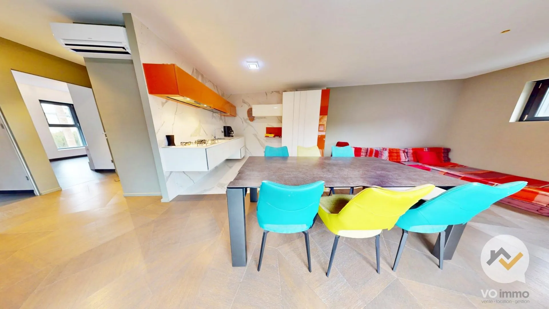 Bel appartement T3 neuf avec terrasse à Guebwiller 