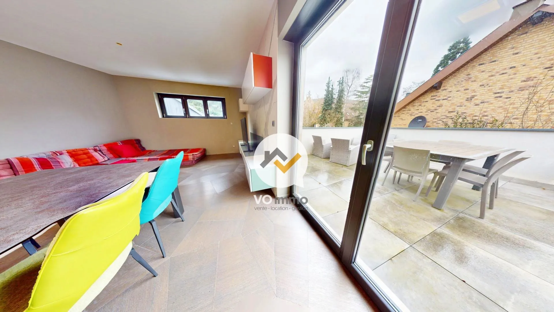 Bel appartement T3 neuf avec terrasse à Guebwiller 
