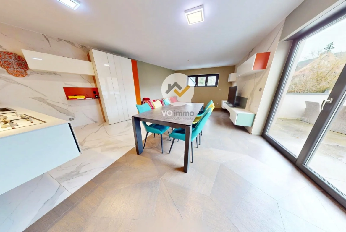 Bel appartement T3 neuf avec terrasse à Guebwiller 