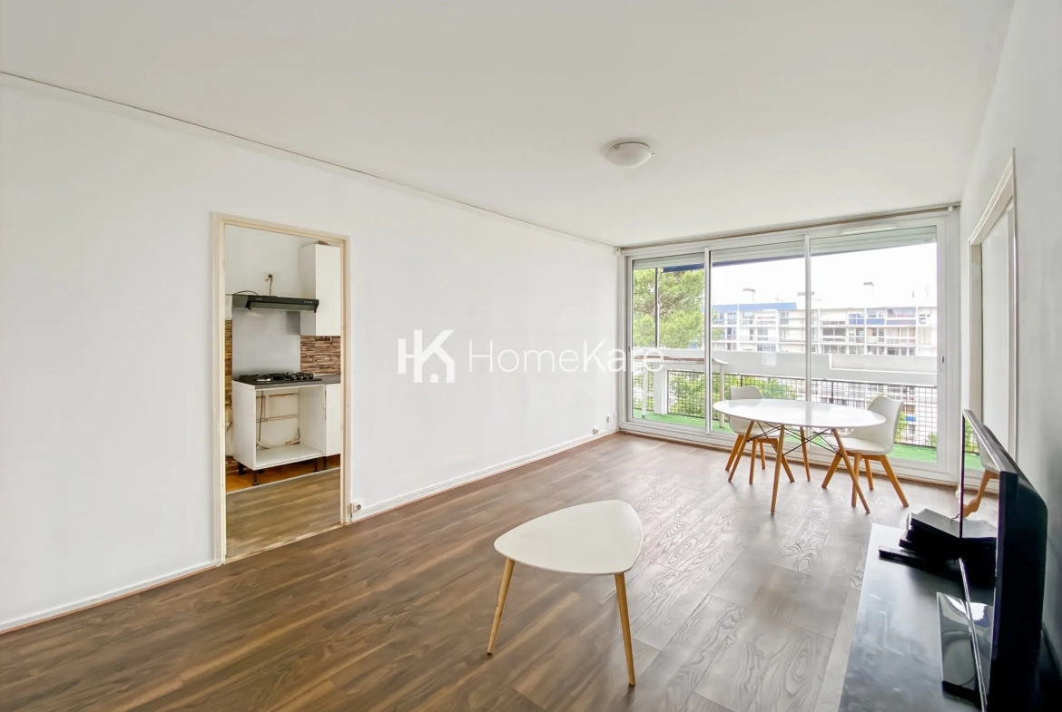 Appartement T4 lumineux avec balcon et parking à Mérignac, secteur Capeyron 
