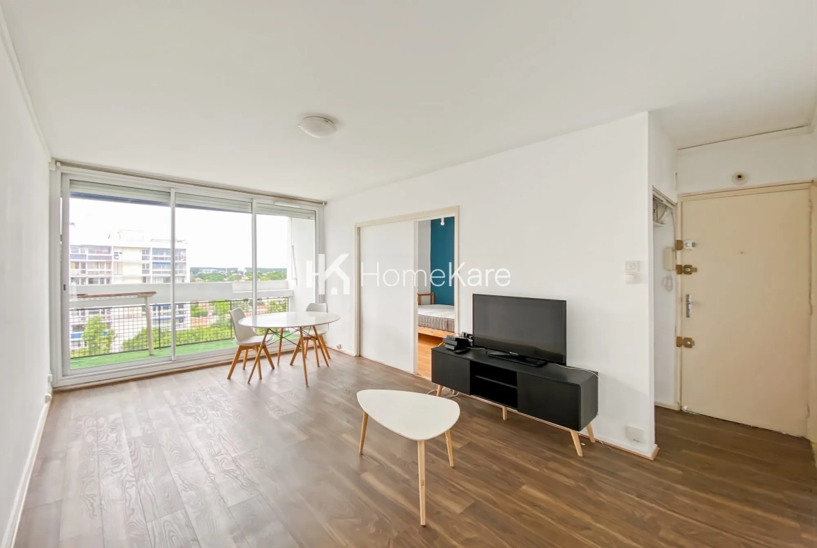 Appartement T4 lumineux avec balcon et parking à Mérignac, secteur Capeyron 
