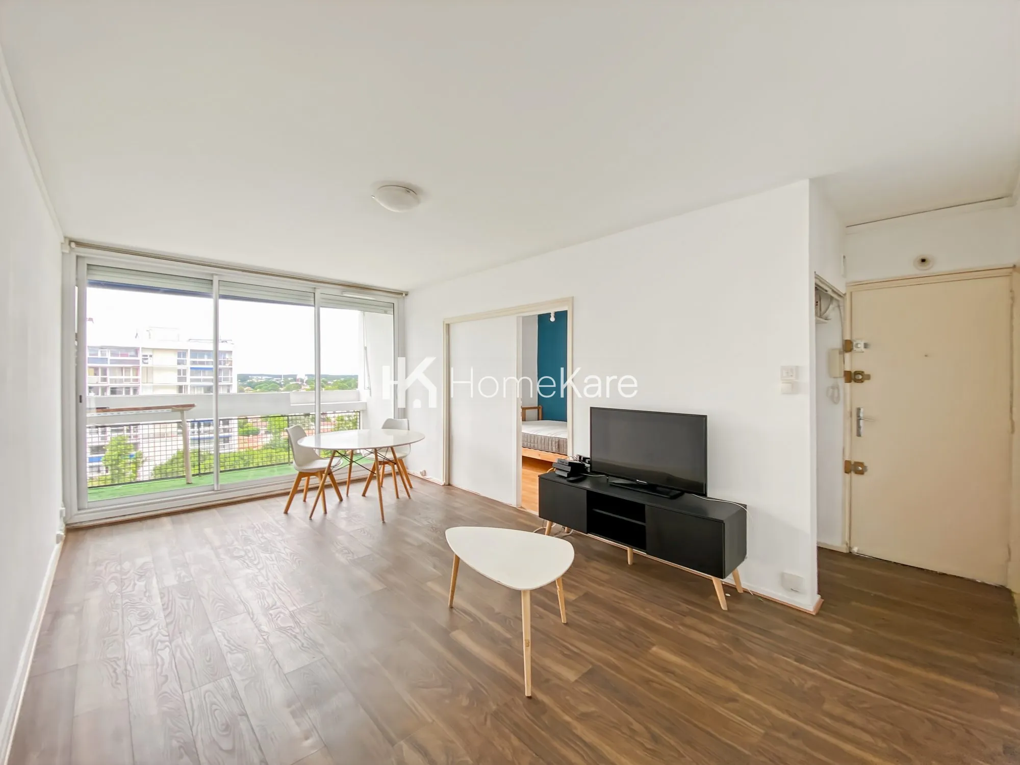 Appartement T4 lumineux avec balcon et parking à Mérignac, secteur Capeyron 