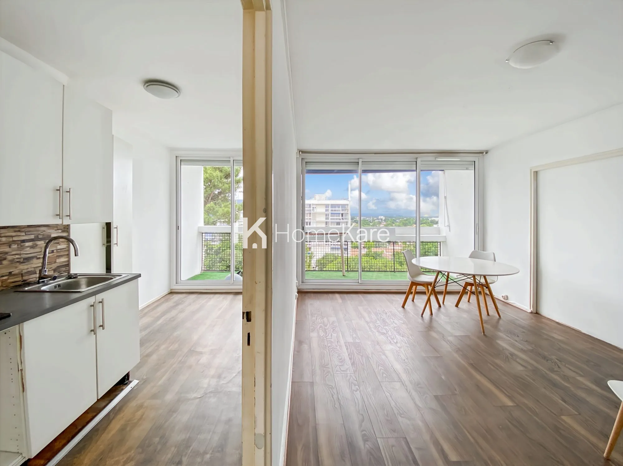 Appartement T4 lumineux avec balcon et parking à Mérignac, secteur Capeyron 